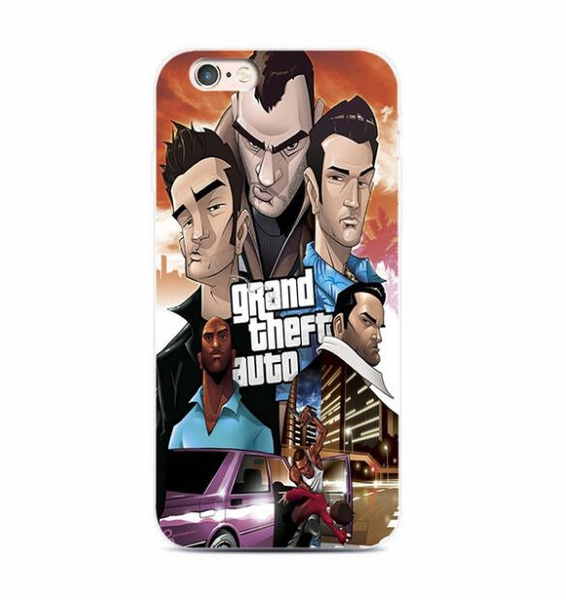 33DD Grand Theft Auto GTA V Soft Silicone Cover Case for iphone 5 5s se 6  6s 8 plus 7 7 Plus X XS SR MAX case - Price history & Review