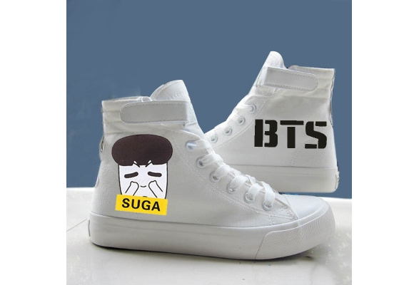 bts painted shoes
