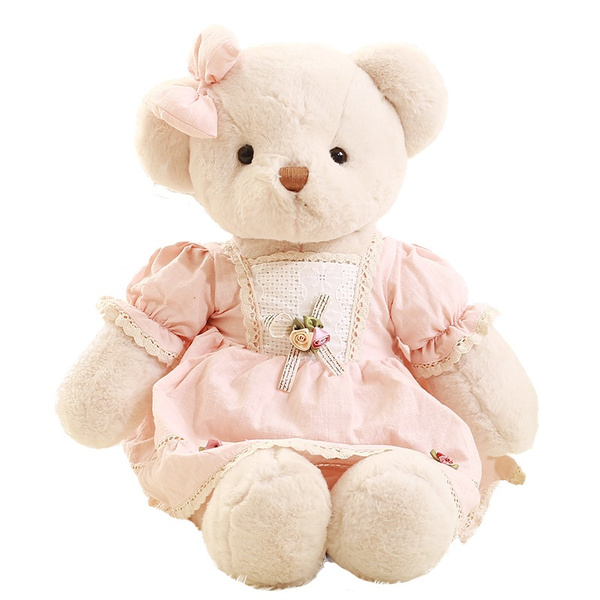 30cm Cute Animal Bear Dolls Trump Bear Plush Stuffed Toy Girl Birthday Gift ♞ 