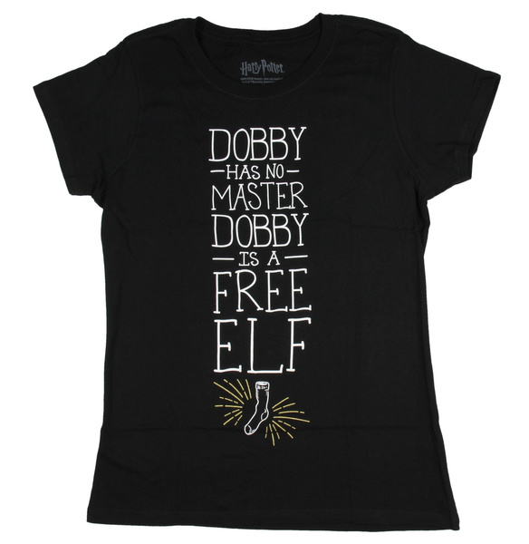 t shirt dobby is a free elf