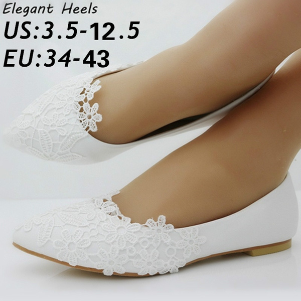 wedding flats size 12