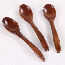 Wood, Wooden, koreanmetalcutleryflatware, woodspoon