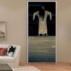ghost, Home & Living, doorsticker, Waterproof
