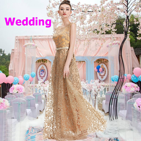 Wish gold clearance dress