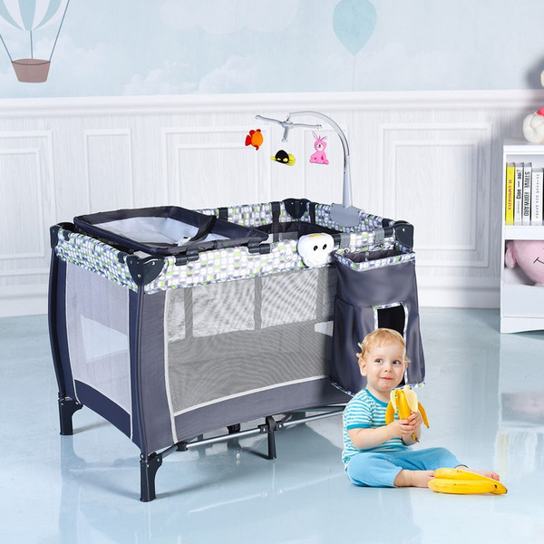 playpen with bassinet