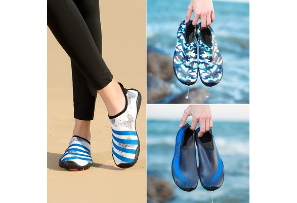 BIGU Zapatos de Agua Aqua Yoga para Mujer Hombre Niños Descalzo Piel Calcetines de Buceo Natación Secado rápido Agua Calcetines para la Playa de natación Surf