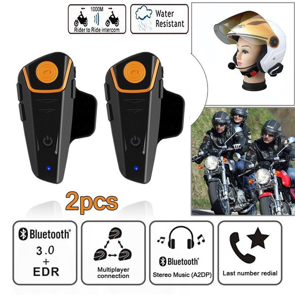 bt-s2 motorcycle helmet bluetooth headset Dgakcvb Headset, Bluetooth 5.0 Intercom up to 2 Riders 1000M Helmet Communication System for Ski/ATV/Dirt Bike/Racing/Climbing (Boom Microphone,Single) : Automotive Dgakcvb Motorcycle Helmet Bluetooth Headset,