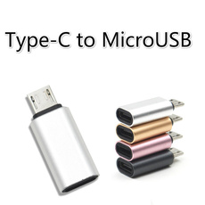 Aluminium Alloy Type C Female To  Micro USB Male Adapter  TYPE C Adapter Type C To Micro USB Adapter USB Charger Adapter 