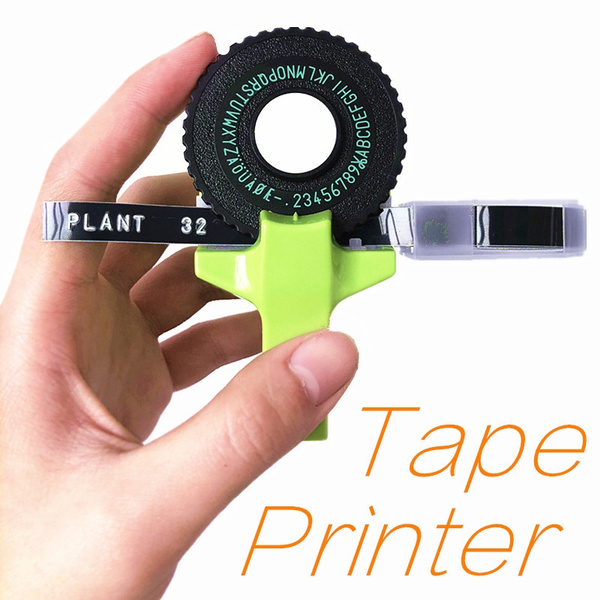 Manual Label Printer for 9mm Embossing Label Tapes Hand Label Machine DIY Typerwriter Letter label maker | Wish