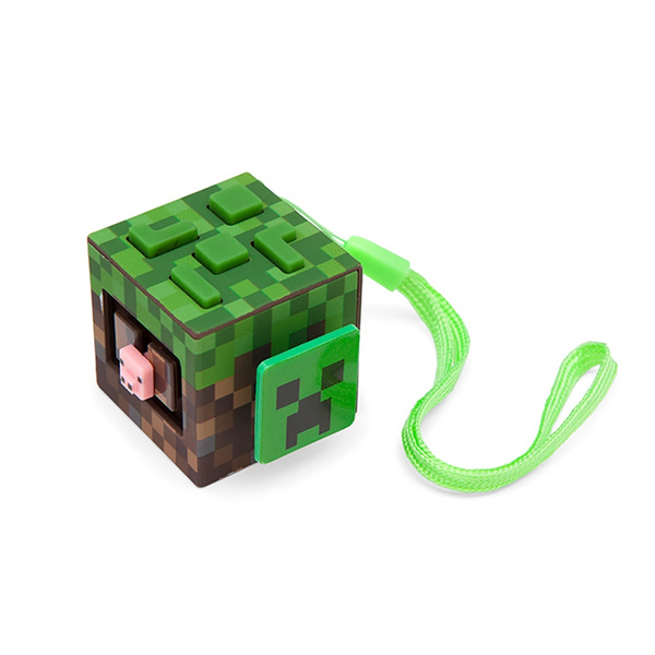 MINECRAFT Stuffed 5 Plush Foam Game Grass Lawn Microsoft Block Cube Mojang