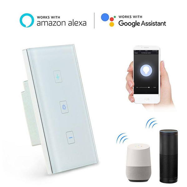 Neu Smart Wireless WIFI Touch Alexa Lichtschalter Wandschalter APP Fernbedienung Neu Smart Wireless WIFI Touch Alexa Lichtschalter Wandschalter APP Fernbedienung