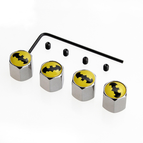 batman tire valve caps