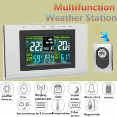 weatherstationclock, Outdoor, weather forecast, Home Decor