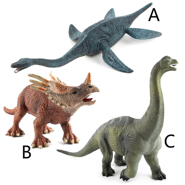 Jurassic Plesiosaurs Brachiosaurus Dinosaurs Models Plastic ...