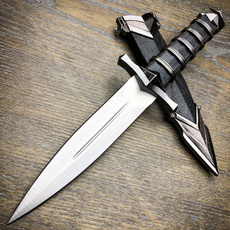 Steel, medievalknife, larp, dagger