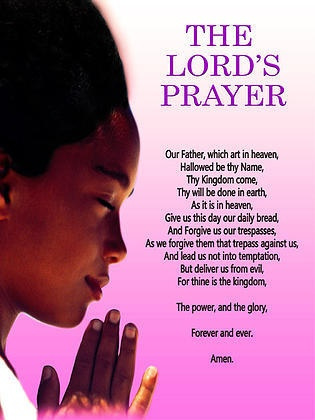 thelordsprayerposter, Posters, christianwallart, christianposter
