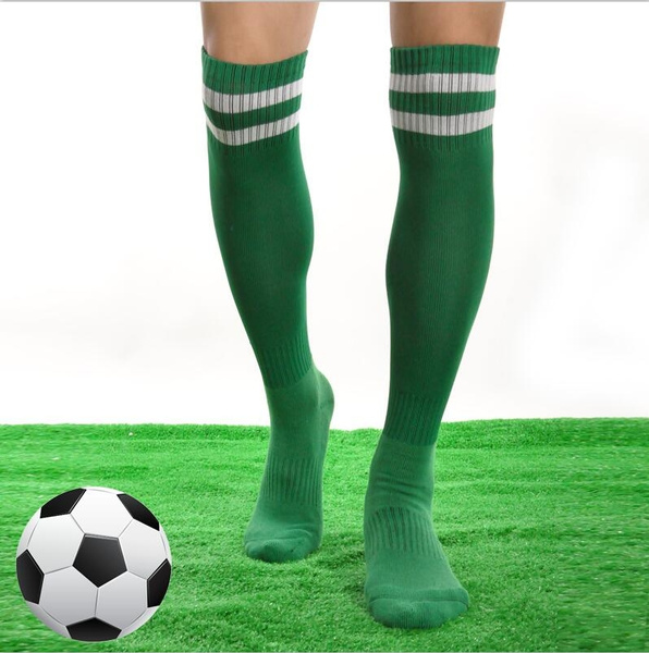 Men Sport Football Soccer Long Socks Over Knee High Sock Baseball