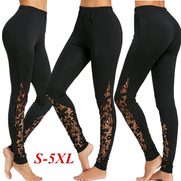 lace yoga pants