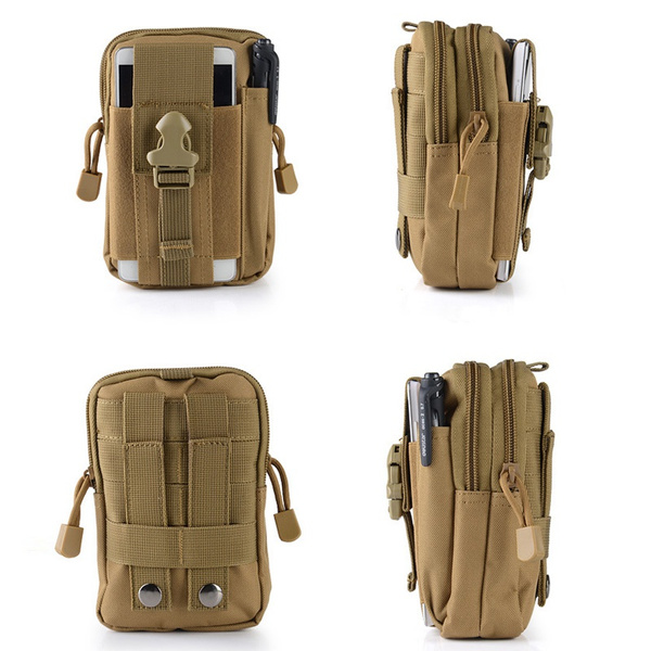 Taktische Handytasche Molle Holster – Wasserdichtes 1000D Nylon, Klettverschluss, Für Gürtel & Rucksack