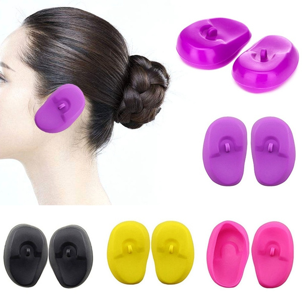 ear caps for hair dye