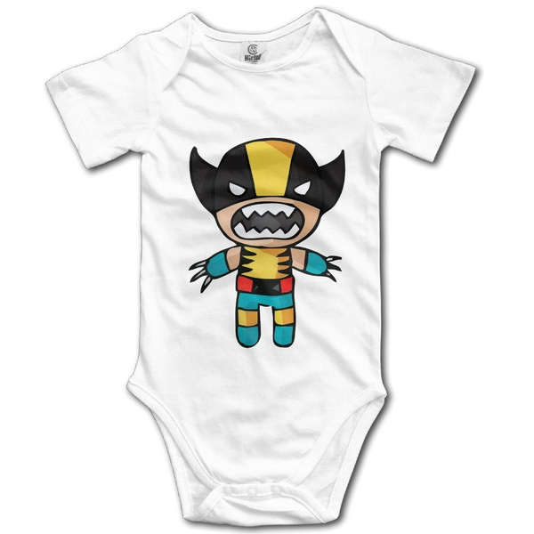 wolverine baby onesie