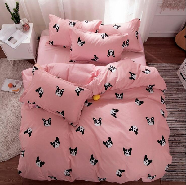 dog print duvet