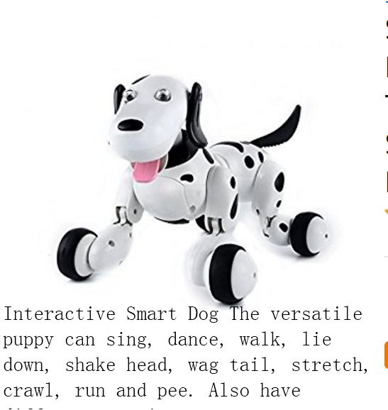 Interactive Robotic Dog Toys : puppy smart