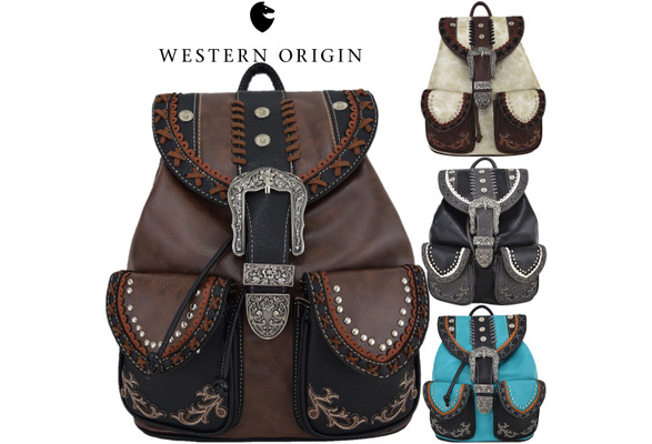 Western store backpack purse