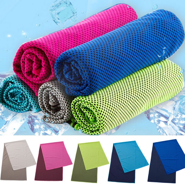 Utility Enduring Instant Cooler Towel Heat Relief Reusable Cool Towels For Adult 