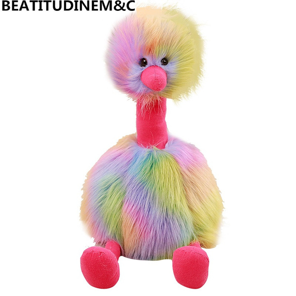 Beautiful Rainbow Ostrich Plush Toys, Ostrich Plush Toys, Animal Stuffed  Toys, Children Toys, Baby Toys, Gifts, Home Decor | Wish