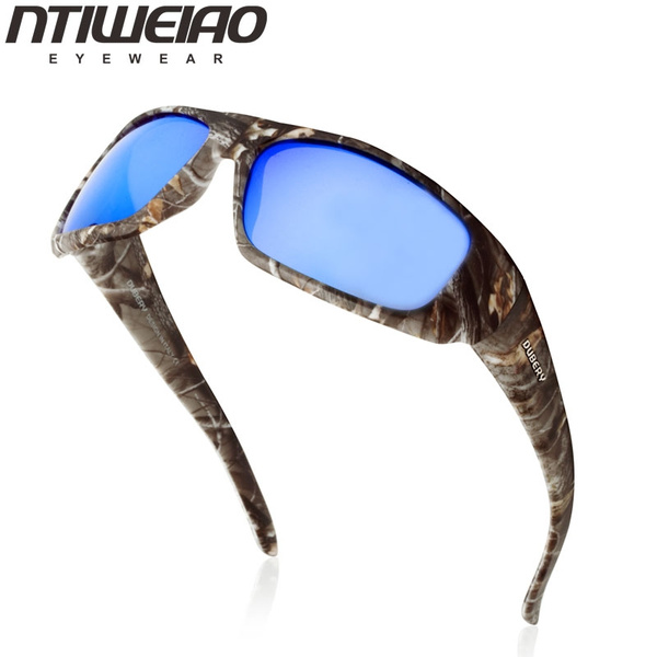 DUBERY Men Brand Designer Sunglasses Polarized Cycling Sport Driving Sun Glasses