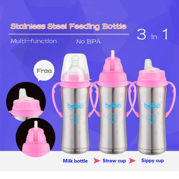 steel feeding bottle nipple