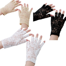 fingerlessglove, Goth, Lace, Accessories