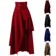 long skirt, vintageskirt, Lolita fashion, gothic lolita