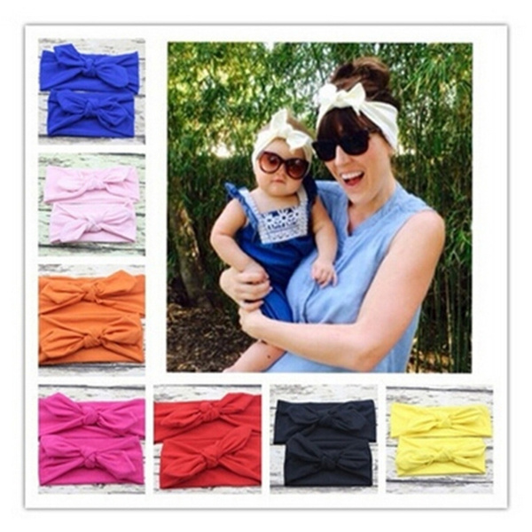matching headbands mum and baby