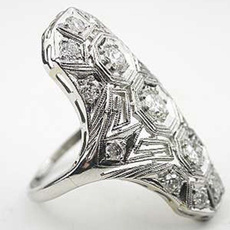 Noble Wedding Ring Anniversary Gift Party Engagement Women Jewelry Size 5-11#