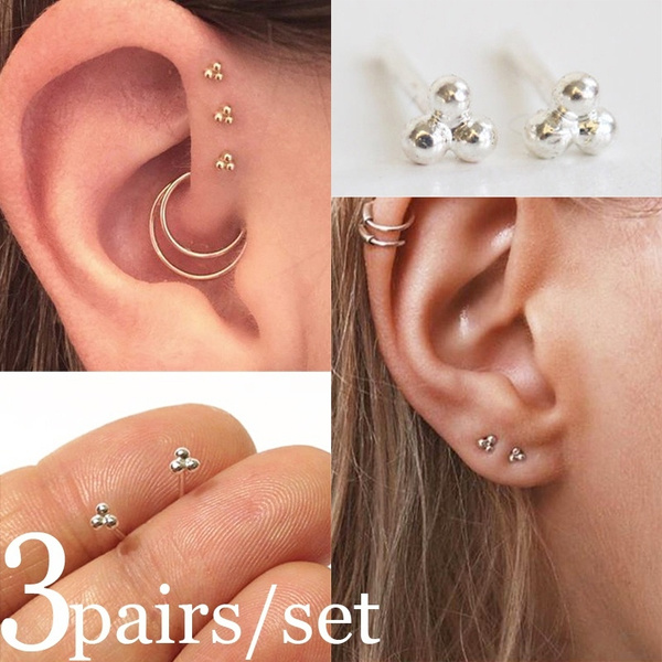 Helix piercing jewelry sterling silver Clearance
