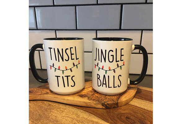 Jingle Balls, Jingle Tits Mug – Jonomea