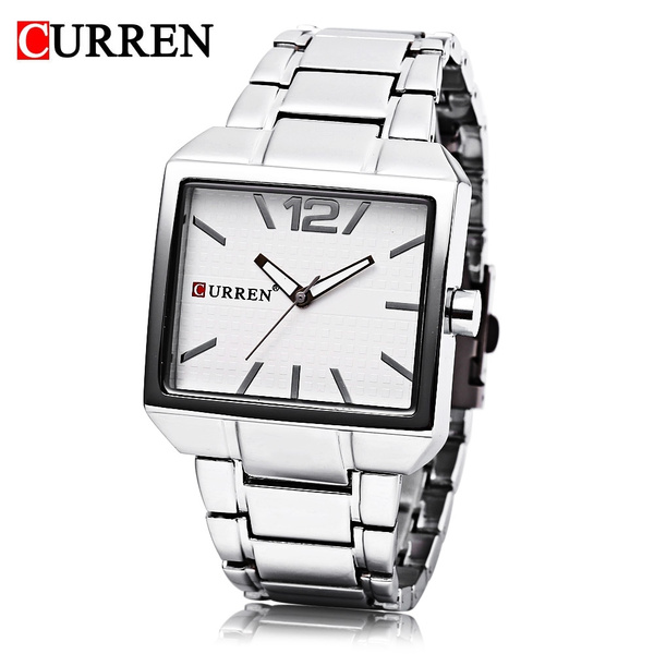 Curren best sale square watches