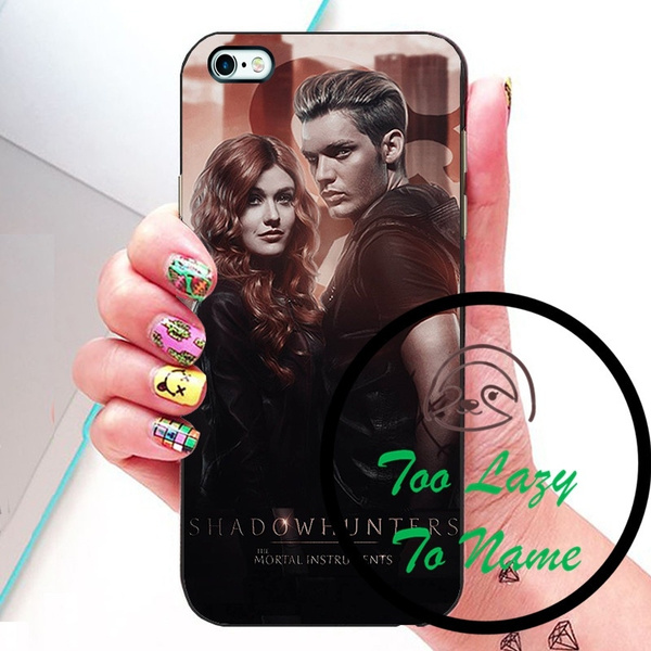 Shadowhunters Phone Case,Design Shadowhunters Jace and Clary Hard Plastics  Case Cover for Iphone/Samsung
