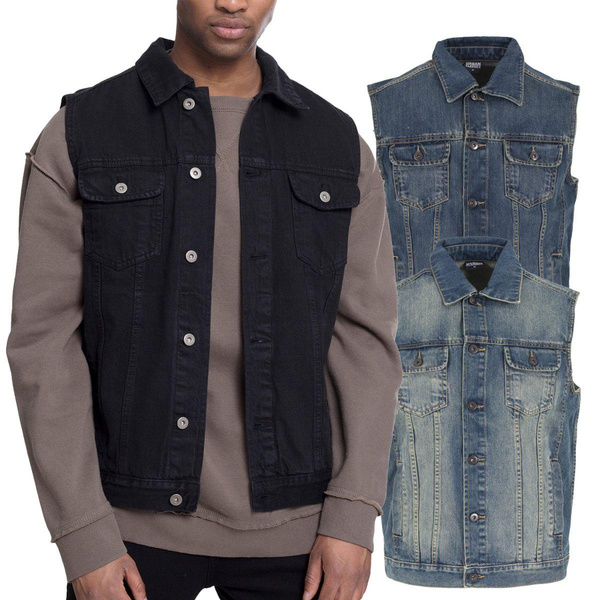 Urban Classics - DENIM Jeans Vest | Wish