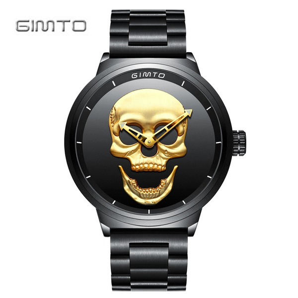 Gimto skull shop watch