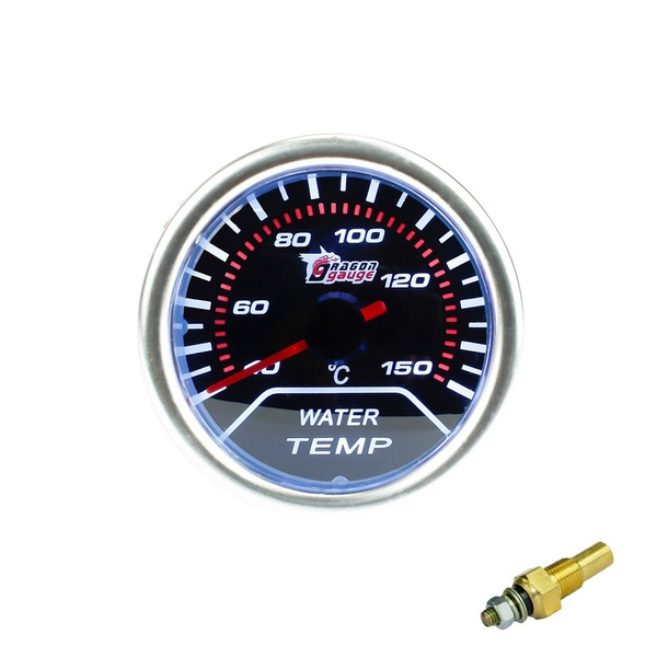 Details about   Auto Meter 4737 Carbon Fiber Electric Water Temperature Gauge