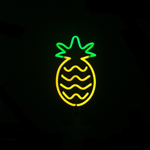 Pineapple deals neon light