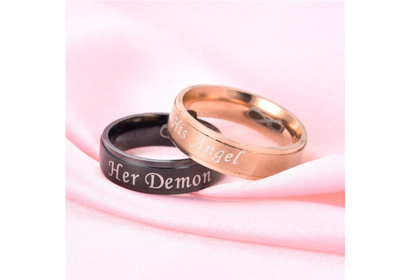 His angel her deals demon rings