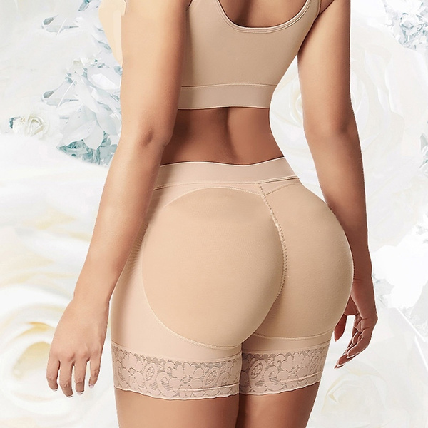 Women Butt Lifter Shapewear Butt Hip Enhancer Padded Panties Booty Lifter Body  Shaper Underwear