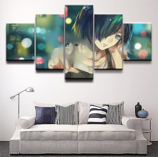 No Framed Anime Tokyo Ghoul Posters 5 Pieces Touka Kirishima Canvas  Paintings Wall Art for Home Decor | Wish