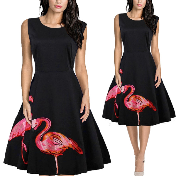 flamingo dress plus size