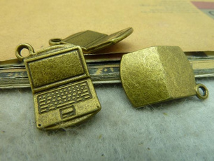 computerjewelry, Jewelry, retronotebook, notebookcharm