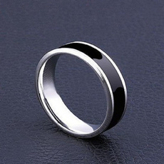 Steel, Stainless, Fashion, wedding ring